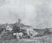 Thomas Gainsborough The Suffolk Plough oil